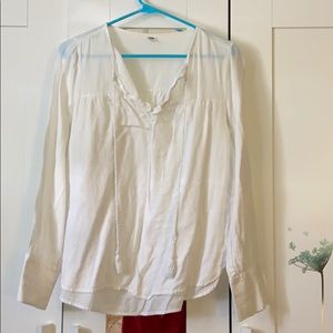White long sleeve M shirt